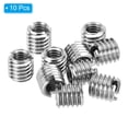 thumbnail image 3 of Unique Bargains Adaptateurs de Filetage Manchon Écrou Réducteur M6*1 Mâle vers M4*0.4 Femelle Insert de Réparation Écrou Vis Réducteur 6mm 10 Pcs, 3 of 6