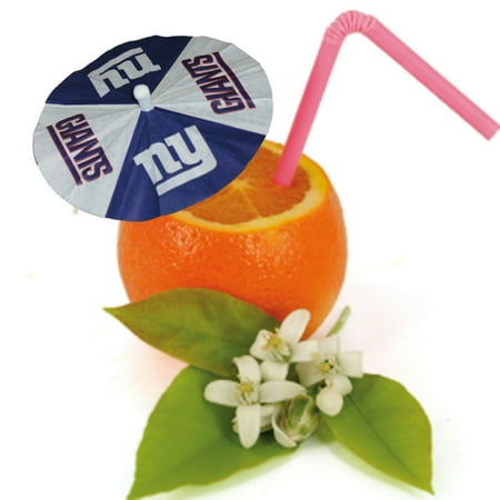 - New York Giants Paper Drink Party Umbrellas