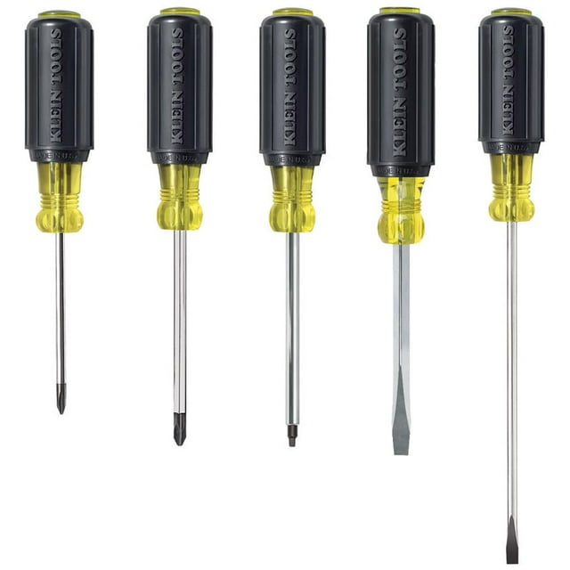 Juego de destornilladores Klein Tools 80031 de 5 piezas con empuñadura acolchada