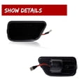 thumbnail image 3 of DAMAIJOY 2X Smoked Lens Rear Bumper Red Strip Side Marker Lights Black ABS Housing - A01 - A01 for Honda for CR-V LX 1997-2001 & EX 1998-2001 & SE 2000-2001 RB-167BR 33951-S10-A01, 3 of 7