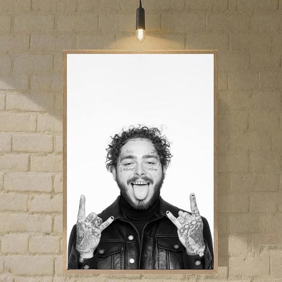 Post Malone Concert Inspired Poster with Powerful Emotional Music Aesthetic – Size 24x36 Unframed Poster
