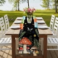 thumbnail image 4 of Table Runners 72 Inches Long Dress Scarves, Spring Mushrooms Farmhouse Kitchen/Dining Table Runner, Coffee Tablerunners, Farmhouse Pastoral Botanical Stars Rustic 14x72 Inch, 4 of 9