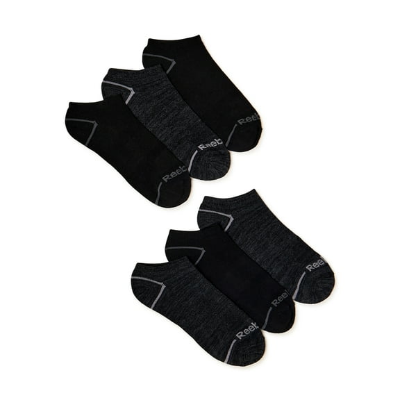 Reebok Men's Socks, Pro Series Lightweight Low Cut Socks, 6-Pack