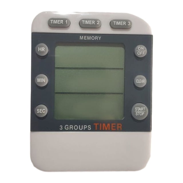 Temporizador de cocina digital Toystoory con reloj de recordatorio pantalla grande Tipo 2