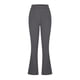 thumbnail image 4 of Karight Women's Fashion Casual Temperament Solid Color Knitted Pull Slim Flare Trousers, 4 of 4