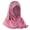 Pink, variant on Sun Cap for Women's Women's Eid Al Fitr Colored Forehead Bright Scarf Hat Headband Adjustable Hair Wraps