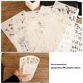 thumbnail image 2 of FlyFlise Multi-functional Drawing Stencils Hollow Out Design PP Plastic Templates, 2 of 6