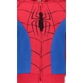 thumbnail image 1 of Marvel Spiderman Venom Spiderverse Garçon Chandail à Capuchon en Molleton à Fermeture Éclair Blanc, 1 of 6