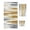 Gray Brown, variant on Pink Gray Towel Set of 3, Soft Microfiber Bath Towels, Hand Towel, Washcloths, Contemporary Abstract Gradient Aesthetic Quick-Dry Absorbent Towels for Bathroom Kitchen Hotel Beach Gym Spa