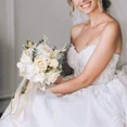 thumbnail image 3 of Para Ramos De Novia, Flor De Seda, Ramo De Rosas Simuladas, 3 of 8