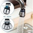 thumbnail image 4 of Breeze Jet Faucet, Suitable for 1822 mm Faucet, 360° Rotatable Faucet Nozzle, Faucet Accessory for Kitchen Faucet Nozzle, Ventilated Jet and Shower Jet, Two Water Modes, 4 of 5