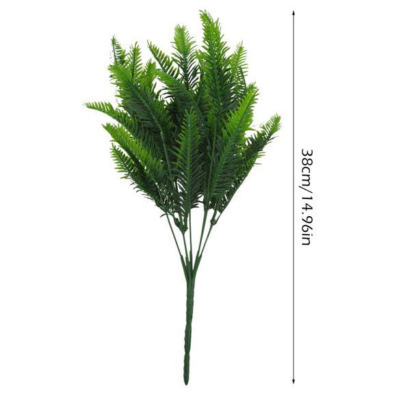 Artificial Greenery Stems Iron Tree Grass for Wedding Centerpiece Farmhouse Home Decoration