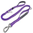 thumbnail image 1 of Correa para perros Yashi retráctil reflectante resistente 4 a 6 pies color morado, 1 of 4