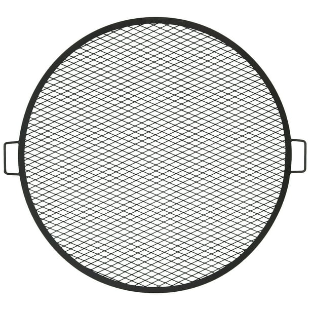 Sunnydaze X Marks Fire Pit Grill Cooking Grate Outdoor Round Campfire Bbq Rack Portable Outside Camping Cookware Heavy Duty Steel Construction 36 Inch Com Fire Pit Grill Cooking Grate, Round Grill Grate For Fire Pit