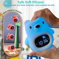 thumbnail image 6 of Alarm Clock with Sound Machine for Kids, 6 White Noises and 9 Colors Night Light, Ok to Wake Clock, Include 1800mAh Battery for Portability and Memory Function, for Kids, 6 of 7
