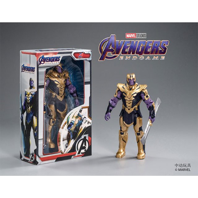 Figura coleccionable de PVC de 7 pulgadas, Vengadores, Spiderman, Ironman, Thor, Hulk, Capitán América zhangyuxiang LED