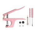 thumbnail image 2 of DIY Craft Snap Fastener Pliers Snaps Installation Hand Tools for Sewing Crafting Diaper Bibs Replacing Repairing Pink, 2 of 10