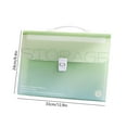 thumbnail image 3 of Expanding File Folder with Handle, Expandable Cute Document Organizer, Portable Accordion File Organizer for Women Men, A4 / Letter Size, 3 of 6