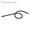 Black, variant on Uxcell 19.7" Metal Gooseneck M10/M8 Thread Metal Hose Flexible Arm Gooseneck Tube Extension for Lamp Phone Holder DIY