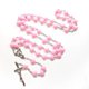 thumbnail image 3 of Collar con colgante de rosario cruzado para mujeres y hombres, regalo de joyería religiosa, 3 of 5