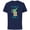 Navy, variant on Yoda Best Abuela Chibi Portrait Día de la Madre - Short Sleeve Cotton T-Shirt for Adults - Customized-Red
