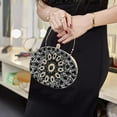 thumbnail image 2 of Rhinestone Evening Clutch Bag for Women Bridal Diamonds Clutch Purses Wedding Purse Prom Cocktail Party Handbags, 2 of 8