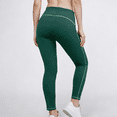 thumbnail image 4 of Lentta Streamlined Workout Leggings for Women High Waist Tummy Control Sculpting Gym Yoga Pants, 4 of 7