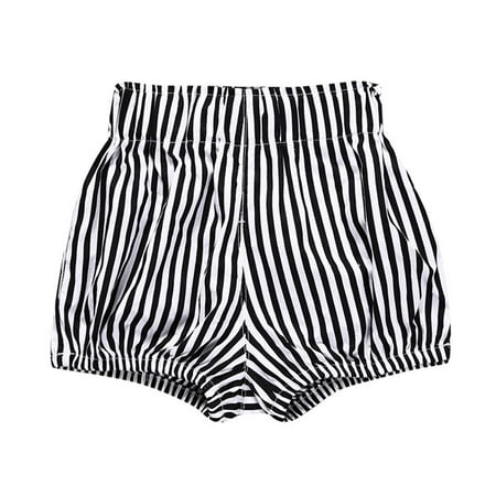 

Odeerbi Baby Bloomers Diaper Cover Newborn Toddler Bag Fart Pants Solid Color Casual Briefs Big Butt Shorts Bread Pants Black
