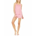thumbnail image 3 of Laundry by Shelli Segal Women's Hacci Tank Top w/ Matching Shorts Lounge Set, 3 of 4