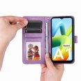 thumbnail image 2 of Funda tipo cartera GANGXUN para Xiaomi Redmi A1 4G , diseño girasol, cuero PU, soporte, cierre magnético, tarjetero, 2 of 5