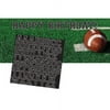 FOOTBALL GIANT PARTY BANNER W/STCK