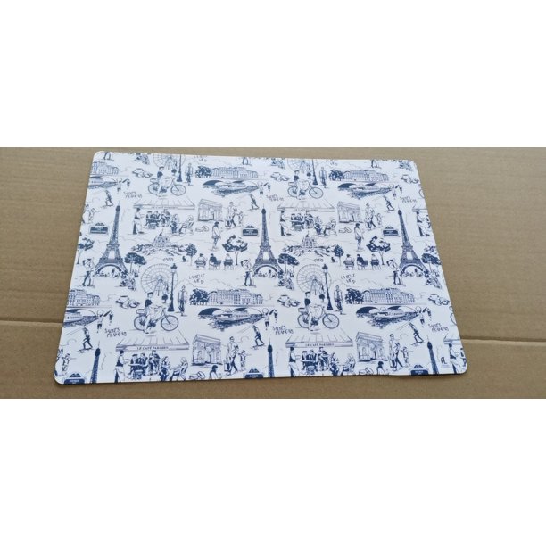 Alfombrilla antideslizante para taza de vajilla, alfombrilla de plástico PP para mesa, alfombrilla de aislamiento térmico para taza de dibujos animados, alfombrilla creativa rectangular impermeable