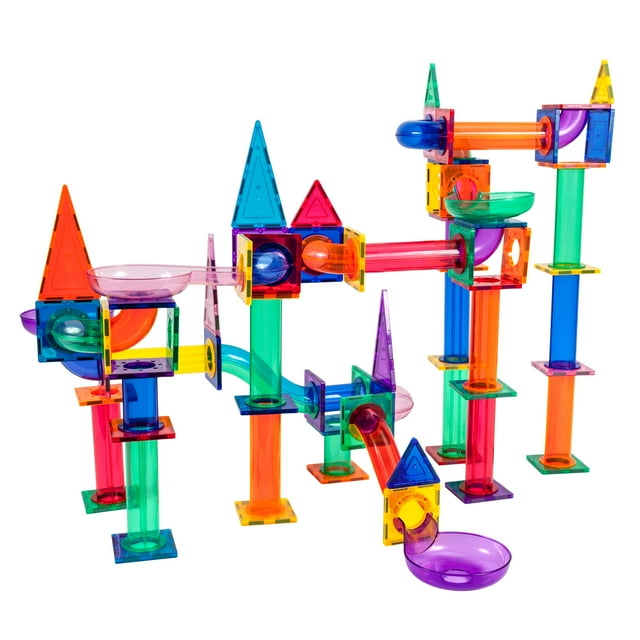 Juego de azulejos magnéticos Marble Run Toy PicassoTiles de 150 piezas