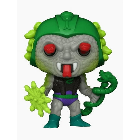 UPC: 0889698586108 | Funko Pop! MOTU Snake Face 2021 NYCC Exclusive #95 + Protector