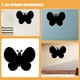 thumbnail image 5 of 2 pegatinas de pared de mariposas negras, decoración de pared, calcomanías artísticas para sala de estar, fiesta de cumpleaños y decoración del hogar, 5 of 8