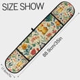 thumbnail image 3 of Yayeee Double Oven Mitt Kitchen Heat Resistant Baking 35" x7" Quilted Glove, Floral Animals, 3 of 6