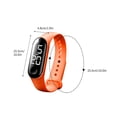 thumbnail image 2 of Relojes de sensor luminoso de deportes electrónicos LED Relojes de moda para hombres y mujeres, 2 of 2