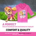 thumbnail image 4 of Nickelodeon Little Girls' Paw Patrol Rain Slicker, Size Medium 4/5 Pink, 4 of 5