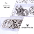 thumbnail image 3 of FRCOLOR Shaft Snap Ring Stainless Steel Snap Rings for Fixing with Silver Color 150pcs Various Sizes Available,1.06"X0.08"X0.05", 3 of 4