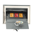 thumbnail image 3 of 2X Garage Door Opener, Electric Door Roll Switch Lock Box, Mounted Concealed Button Switch B,2 set x concealed button kit with lock, 3 of 8