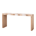 thumbnail image 4 of Tcbosik 62 inch Long Console Table, Modern Entryway Table for Hallway, Foyer, Living Room, Easy Assembly, Natural, 4 of 9