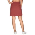 thumbnail image 4 of RBX Active Women's Golf/Tennis Woven Longer Length Flat Front Skort With Pockets, 4 of 5