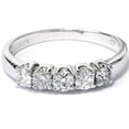 thumbnail image 4 of Pompeii 1/2ct Round Diamond Wedding Anniversary White Gold Ring (G/H,I2), 4 of 4