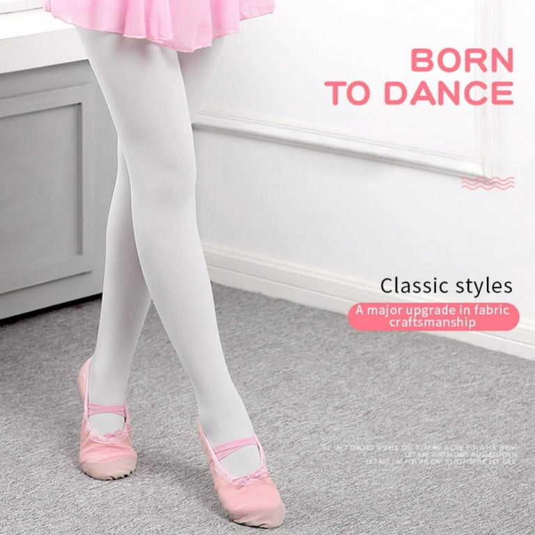  Ultra Soft Girls Tights 2-Pack Elastic Ballet Tights For  Girls Breathable Dance Tights Opaque Footed Tights For Toddler Girls  Stockings Thick Kids Tights Pantyhose Leggings 9-11 Years Ballet Pink
