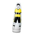 thumbnail image 4 of Entrenamiento de fútbol inflable, maniquí de defensa, pared, entrenamiento de boxeo, práctica de fútbol Amarillo, 4 of 8