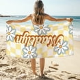 thumbnail image 3 of Personalized Beach Towel for Kids - Custom Beach Towel with Name- Soft Swimming Towel, Customized Bath/Pool/Beach Towel for Boys Girls, 3 of 8