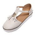 thumbnail image 2 of Sneakers for Women Slip On Low Top Walking Shoes Casual Summer Comfort Non Slip Flat Loafers, 37, 2 of 6