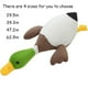 thumbnail image 3 of Almohada de peluche Pasrdqoyp de felpa con forma de pato real, 75 cm, 3 of 6