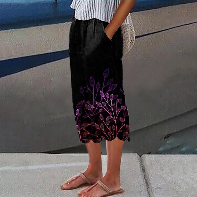 WILLBEST Pantalones Casuales Para Mujer, de Color Liso, Con Bolsillos, Rectos, Sueltos, Elásticos, Para Yoga, Para Uso Diario y Actividad Física, Con Un Elegante Diseño de Contraste de Colores.