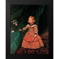 thumbnail image 2 of Velazquez, Diego 12x14 Black Modern Framed Museum Art Print Titled - The Infanta Margarita, 2 of 5